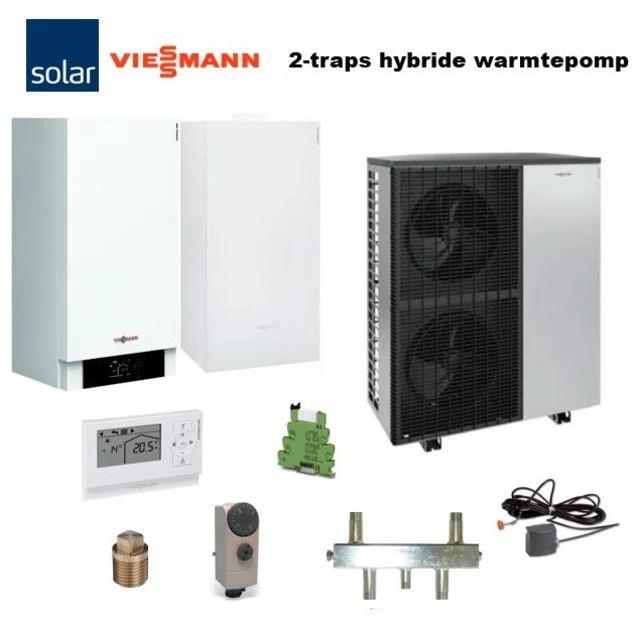 Martin Halma Gytsjerk Viessmann 2 trapps hybride set