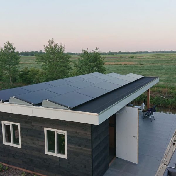 Full black platdak opstelling half cells Hurdegaryp Martin Halma Gytsjerk 0622231159